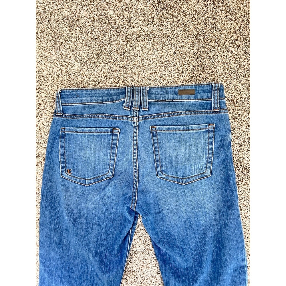 Kut From The Kloth Boyfriend Jeans Distressed Medium Wash Denim Women's Size 4 - Picture 5 of 7